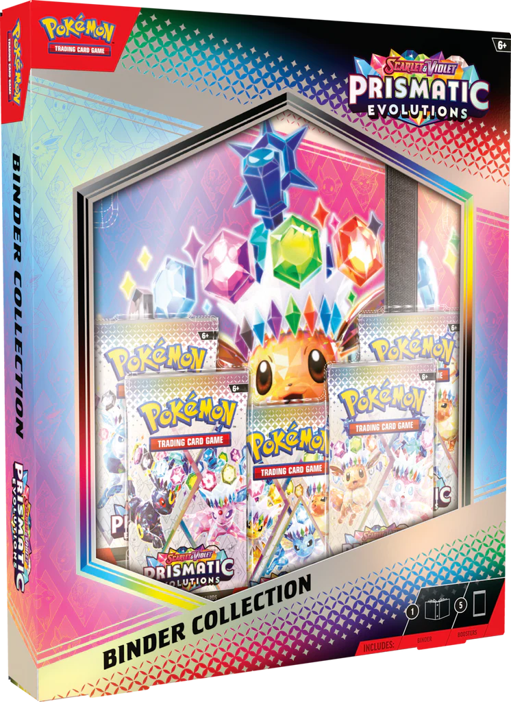 Pokemon SV8.5 Prismatic Evolutions Binder Collection