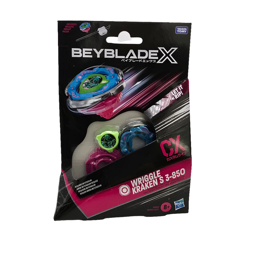 BEYBLADE X 2.0 STARTER PACK WRIGGLE KRAKEN S 3-85O