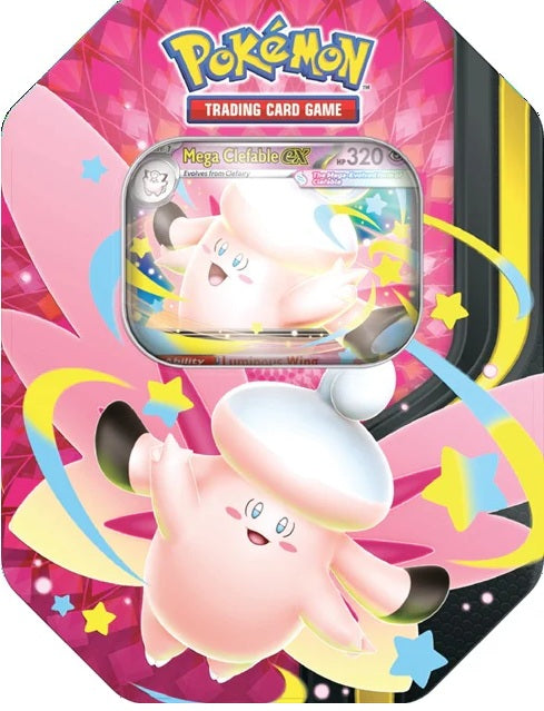 Pokémon Mega Moonlit Tin - Clefable