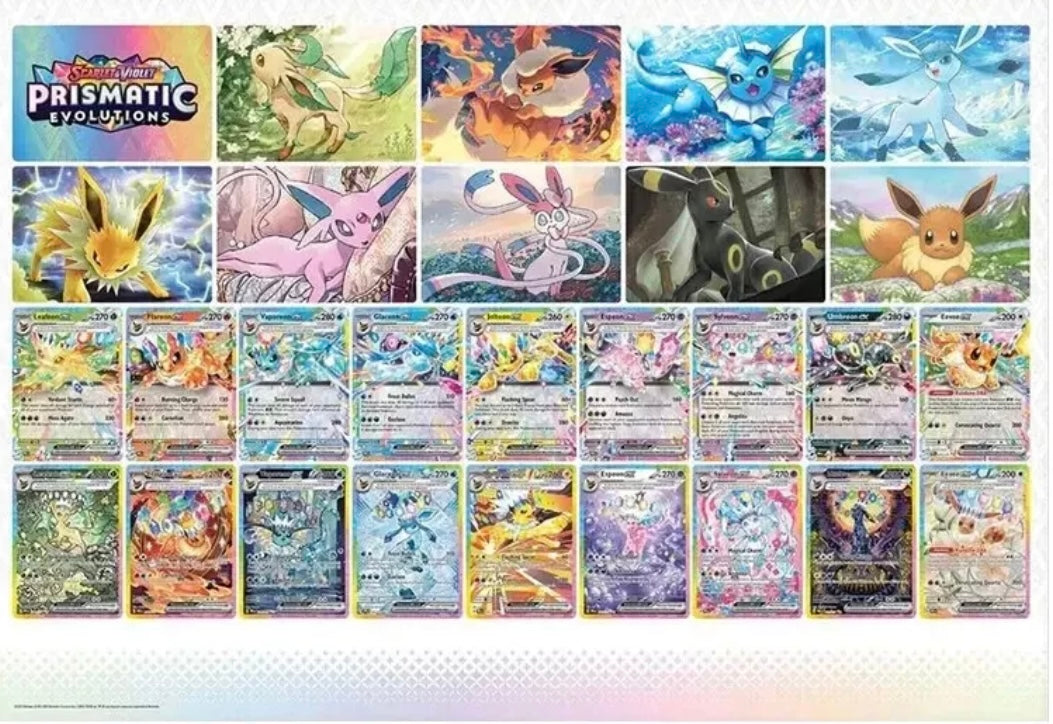 PRISMATIC EVOLUTIONS POSTER ONLY