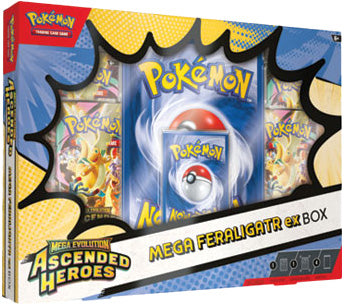 POKEMON ME02.5 ASCENDED HEROES MEGA ex BOX - MEGA FERALIGATR EX