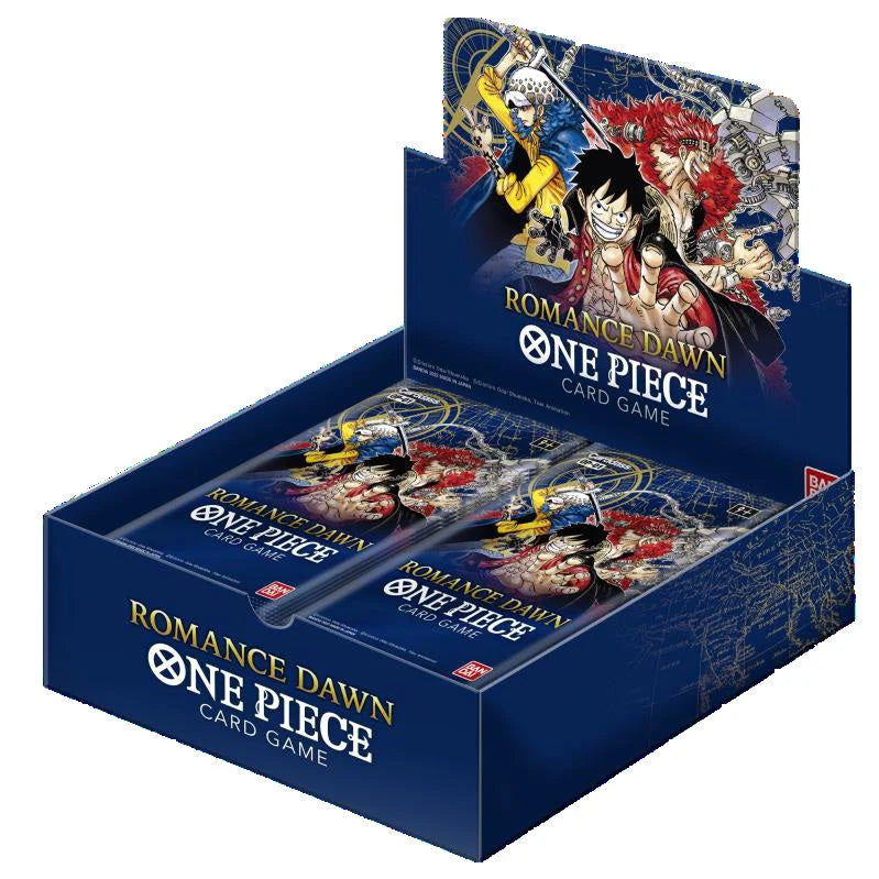 ONE PIECE OP-01 ROMANCE DAWN BOOSTER BOX (ENGLISH) - WHITE BOTTOM