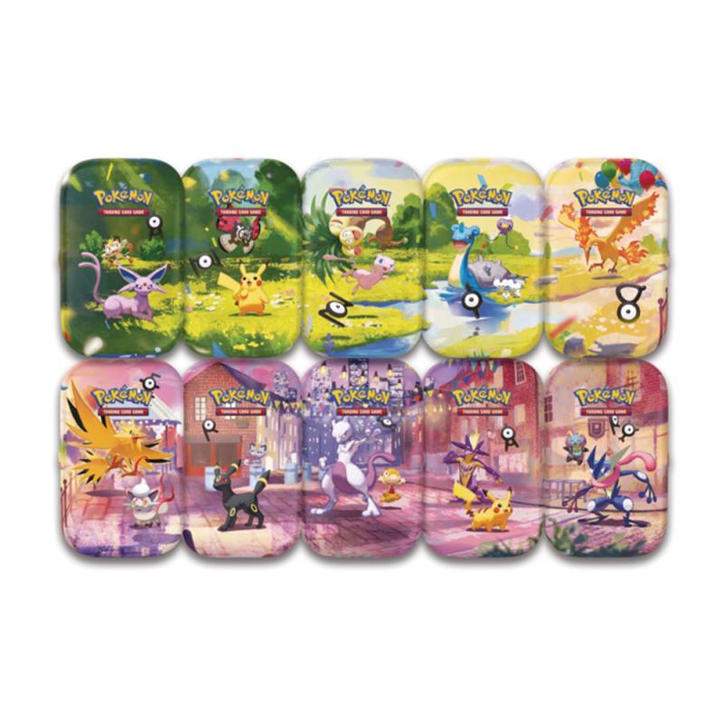 POKEMON 30th CELEBRATION MINI TIN DISPLAY