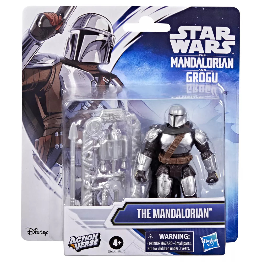 STAR WARS ACTION VERSE FIGURE MANDALORIAN