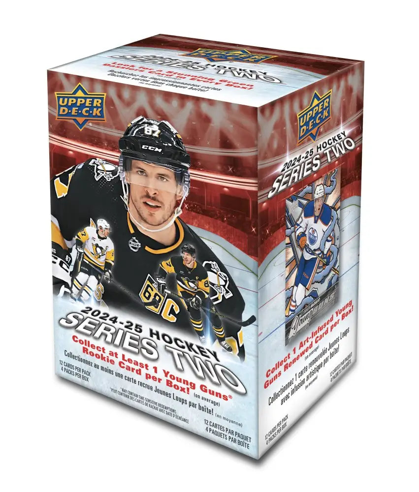 2025 UPPER DECK HOCKEY SERIES 2 BLASTER