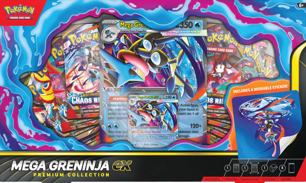 POKEMON MEGA ex PREMIUM COLLECTION GRENINJA ex