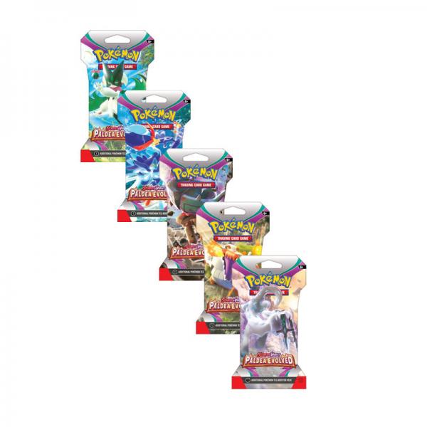 Pokemon SV2 Paldea Evolved Sleeved Blister