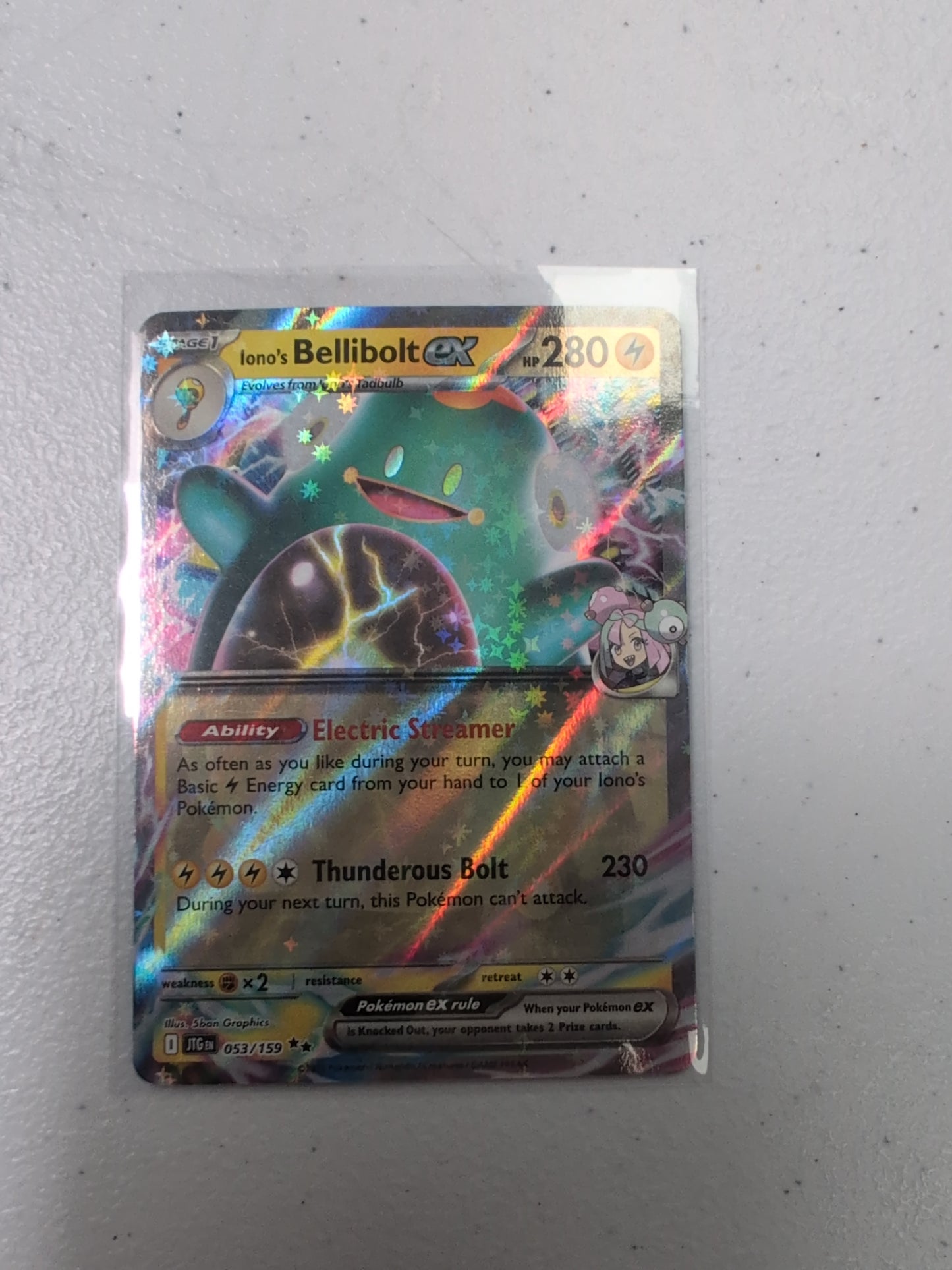 Iono's Bellibolt ex - 053/159