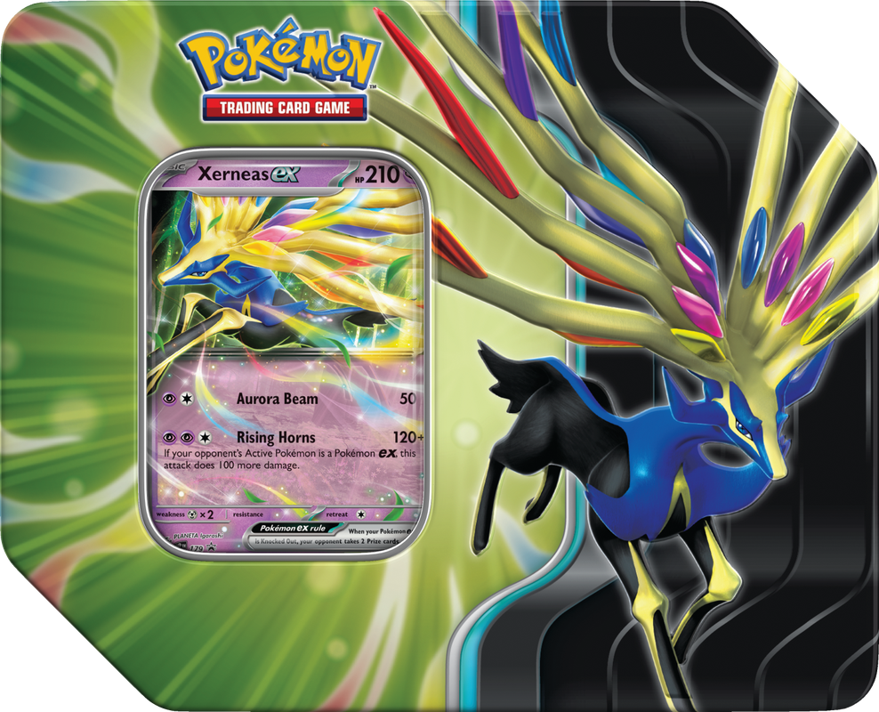 Pokemon Azure Legends Tin - Xerneas Ex