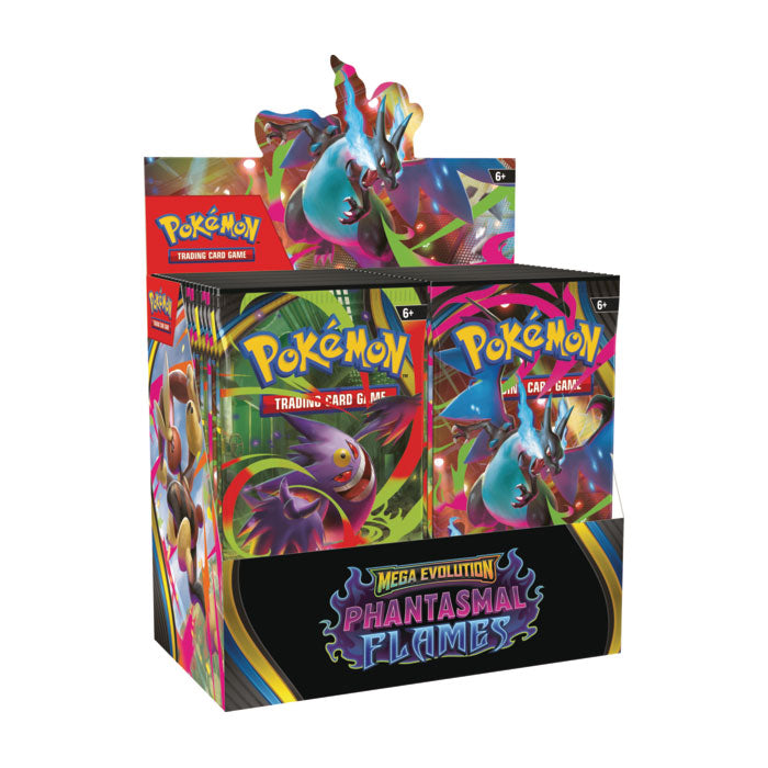 POKEMON ME02 PHANTASMAL FLAMES BOOSTER BOX – 1 Collectables 1