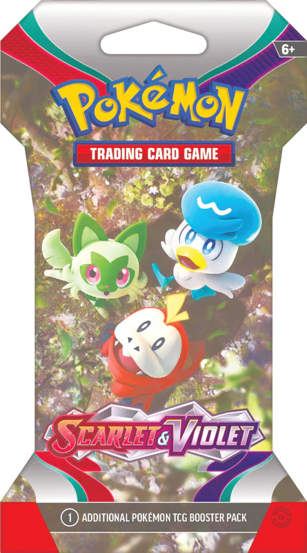 Scarlet And Violet Sleeved Booster Pack