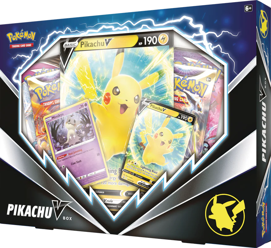 Pokemon 2022 Pikachu V Box