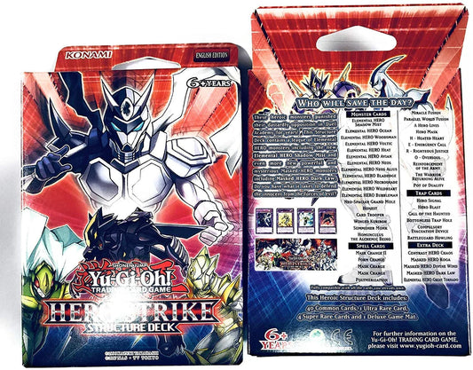 YuGiOh Hero Strike Structure Deck