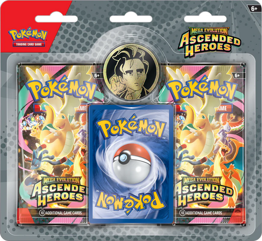 Pokemon ME2.5 Ascended Heroes 2-Pack Blister