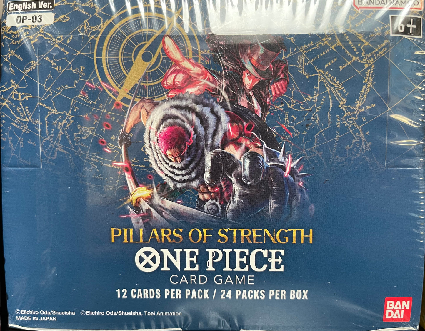 One Piece OP-03 Pillars of Strength Booster Box (English)