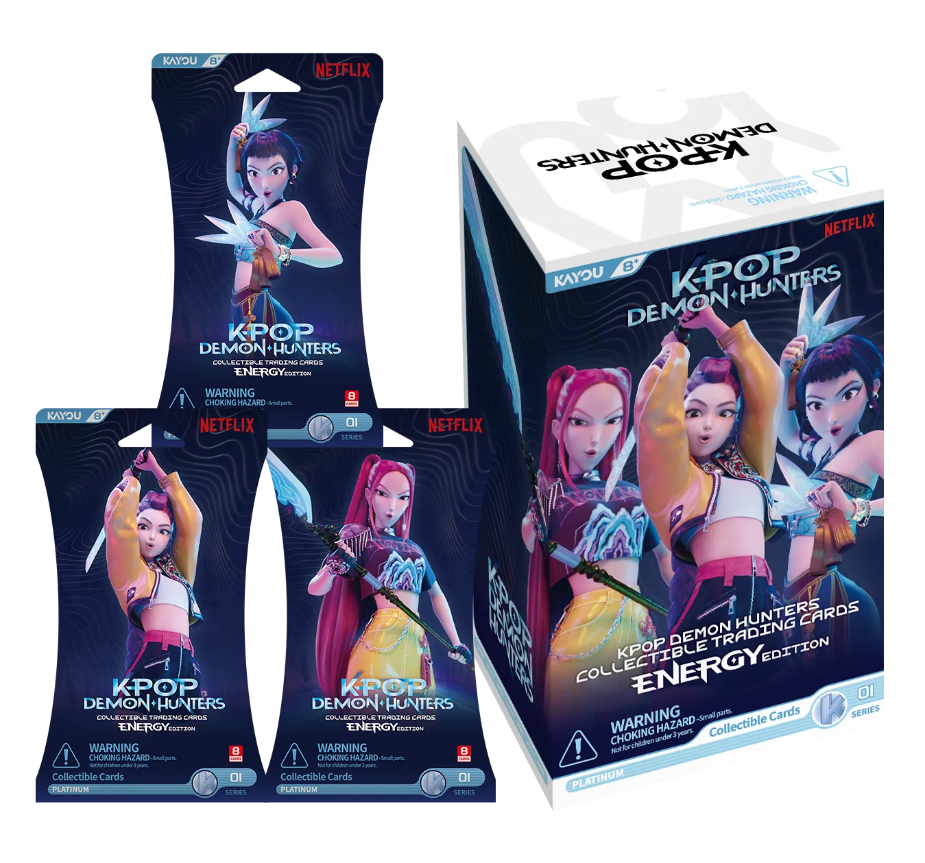 K POP DEMON HUNTERS WORLD TOUR CARDS ENERGY