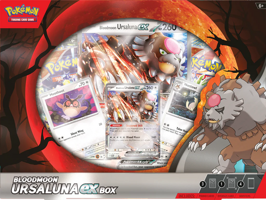 Pokémon Bloodmoon Ursaluna Ex Collection Box