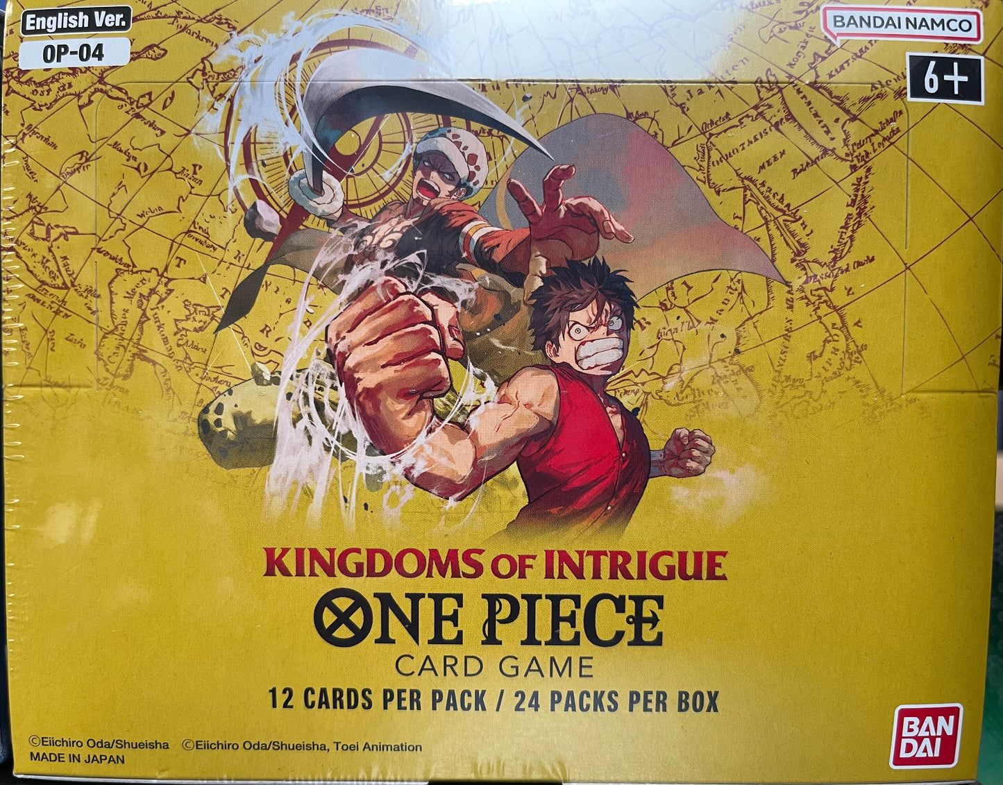 One Piece OP-04 Kingdoms Of Intrigue Booster Box (English)