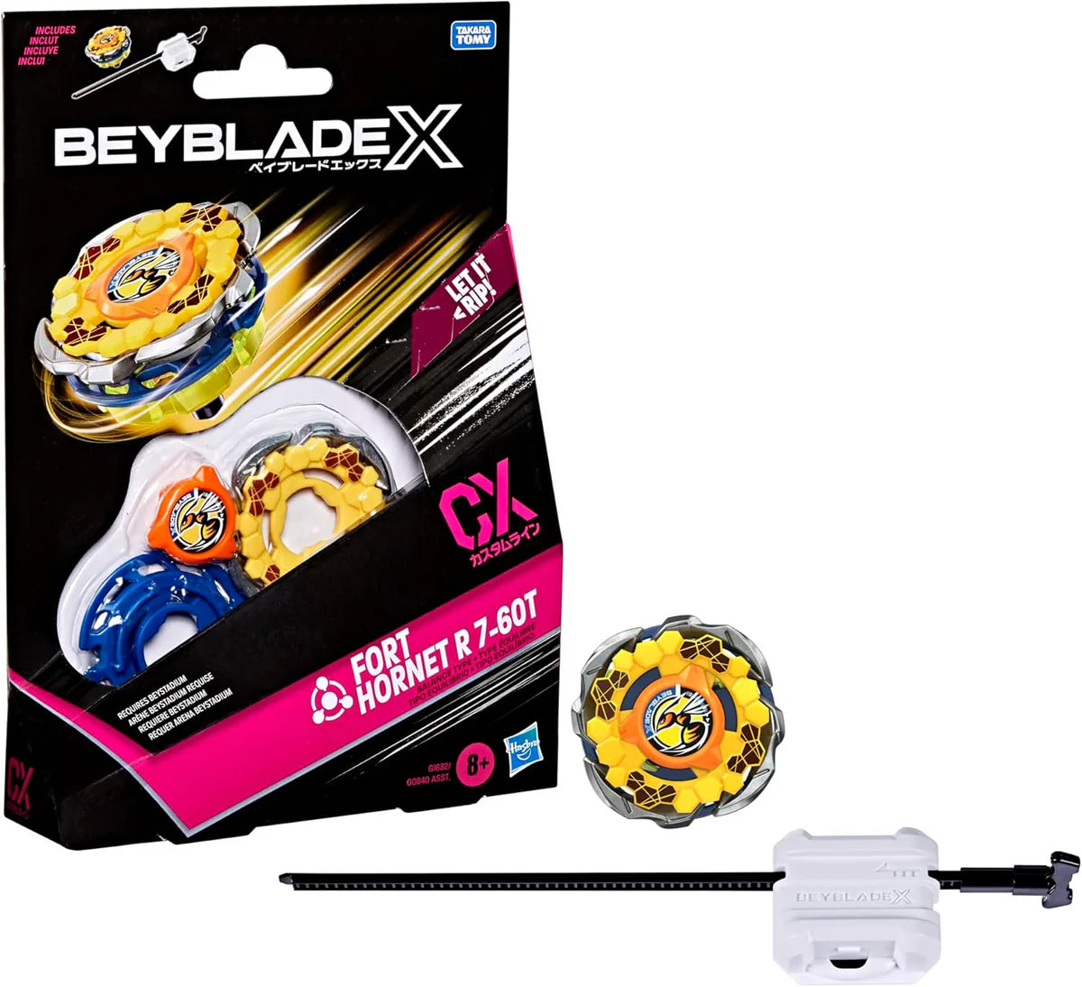 BEYBLADE X 2.0 STARTER PACK FORT HORNET R 7-60T