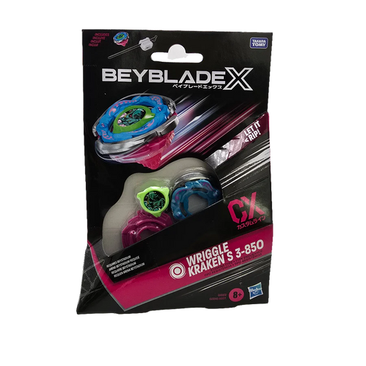 BEYBLADE X 2.0 STARTER PACK WRIGGLE KRAKEN S 3-85O