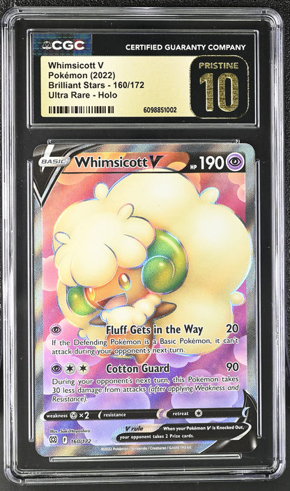 CGC PRISTINE 10 - Whimsicott V - 160/172