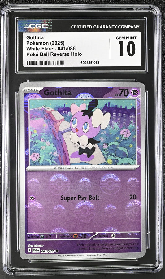 CGC GEM MINT 10 - Gothita - 041/086