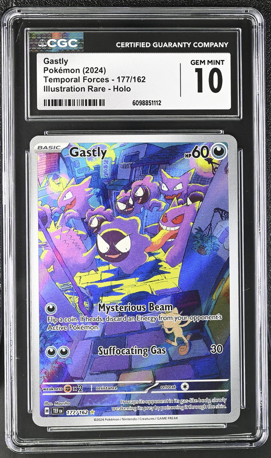 CGC GEM MINT 10 - Gastly - 177/162