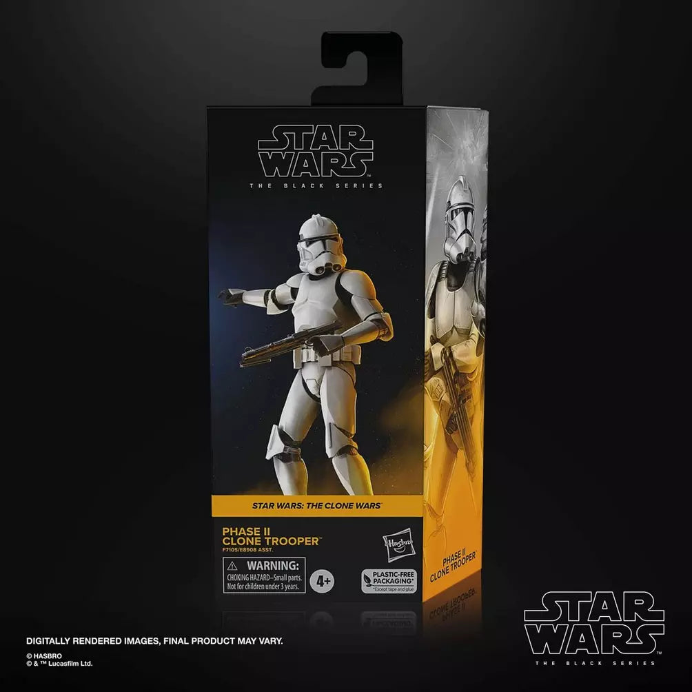 STAR WARS BLACK SERIES FIG PHASE 2 CLONE TROOPER