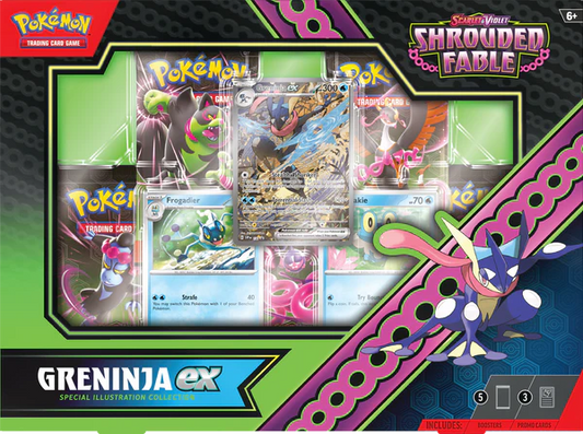 Pokemon Shrouded Fable Greninja Ex Special Illustration Collection Box