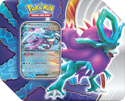 Pokemon Paradox Clash Tin - Walking Wake