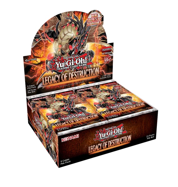 YGO Legacy Of Destruction 1st Edition Booster Box