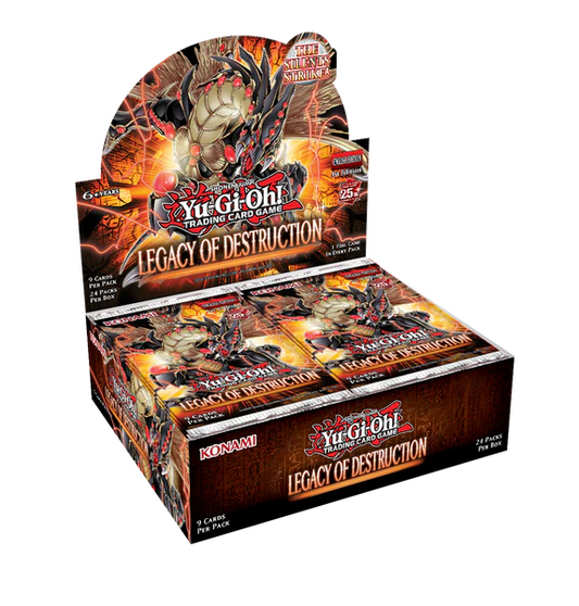 YGO Legacy Of Destruction 1st Edition Booster Box