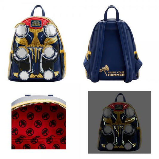 LOUNGEFLY MARVEL THOR LOVE & THUNDER BACKPACK