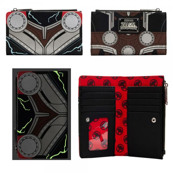 LOUNGEFLY MARVEL THOR LOVE & THUNDER WALLET