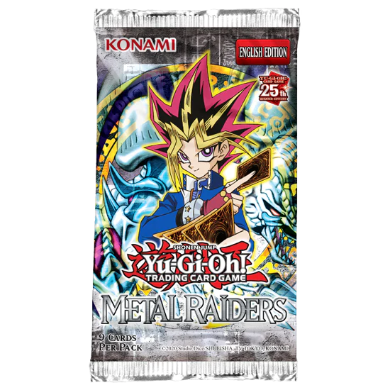 YuGiOh 25th Anniversary: Metal Raiders Booster Box