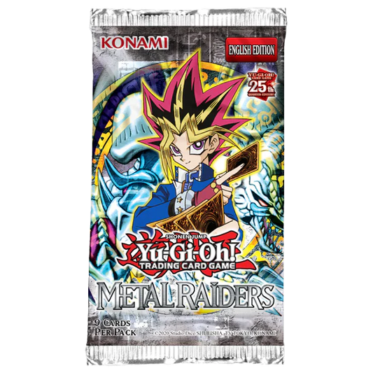 YuGiOh 25th Anniversary: Metal Raiders Booster Box