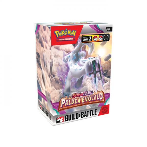 Pokemon SV2 Paldea Evolved Build & Battle Box