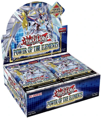 YGO Power Of The Elements Unlimited Booster Box