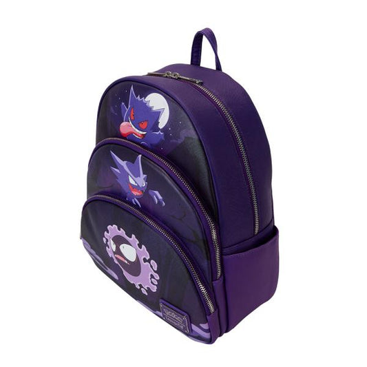 LOUNGEFLY POKEMON GENGAR EVO TRIPLE PK BACKPACK