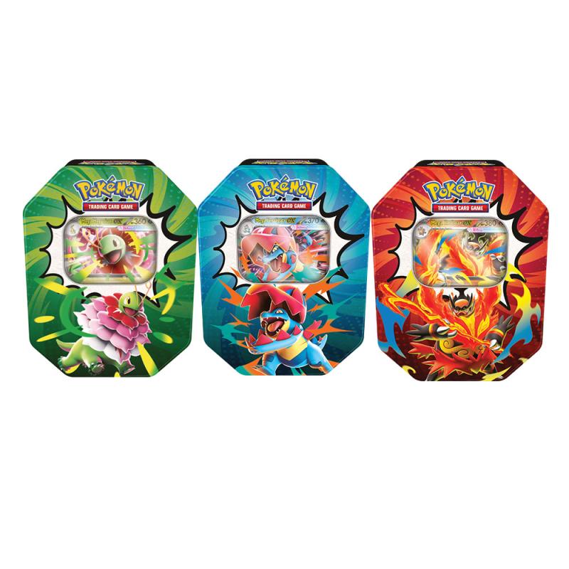 POKEMON ME025 ASCENDED HEROES TIN - Mega Emboar ex
