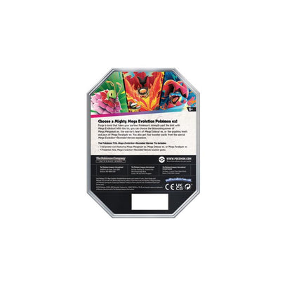 POKEMON ME025 ASCENDED HEROES TIN - Mega Emboar ex