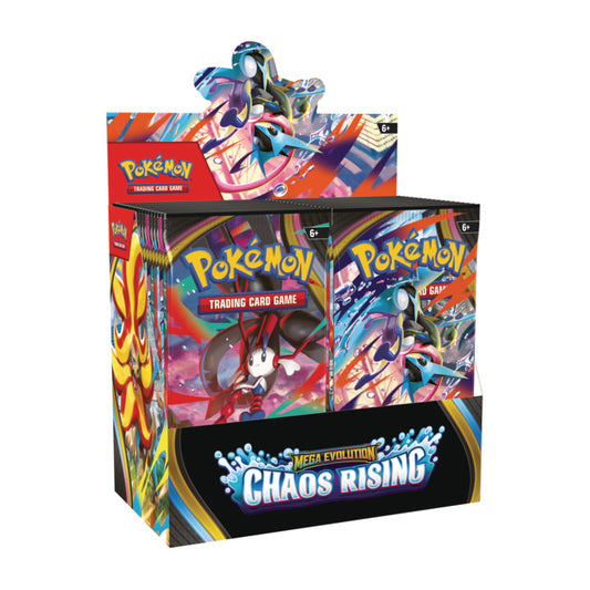 POKEMON ME04 CHAOS RISING BOOSTER BOX - PRE-ORDER