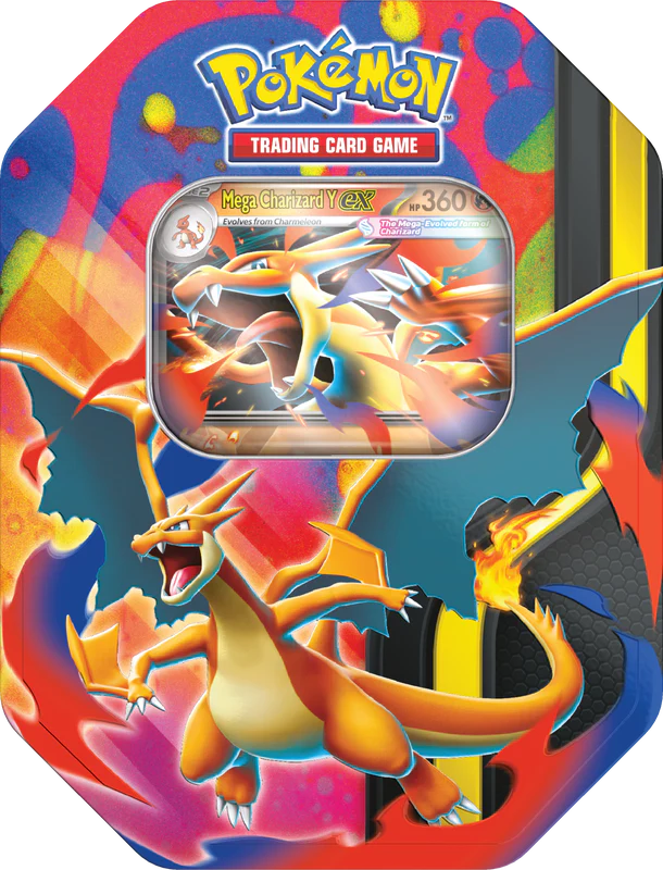 POKEMON MEGA CHARIZARD TIN Y