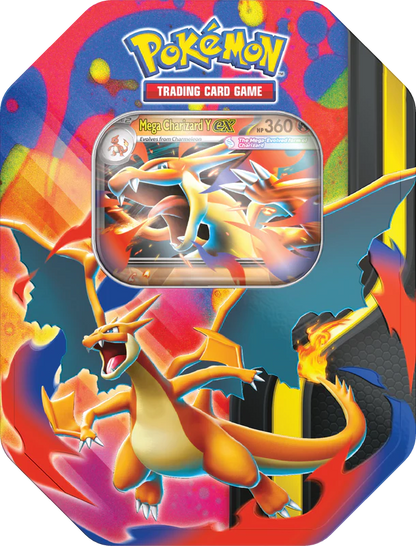 POKEMON MEGA CHARIZARD TIN Y