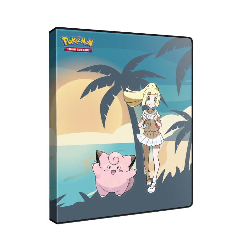 9 POCKET POKEMON LILLIE & CLEFAIRY PORTFOLIO