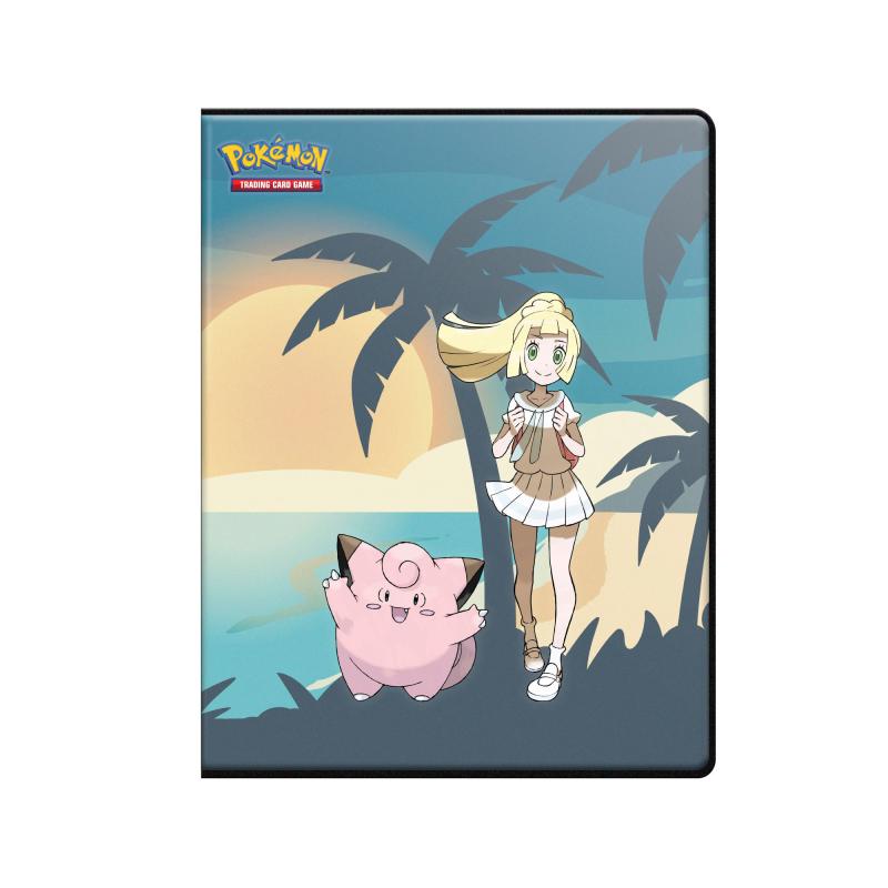 9 POCKET POKEMON LILLIE & CLEFAIRY PORTFOLIO