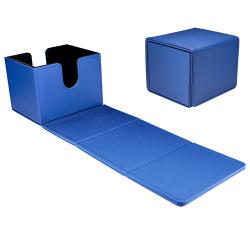 ULTRA PRO DECK BOX VIVID ALCOVE EDGE (SIDE-LOAD) BLUE