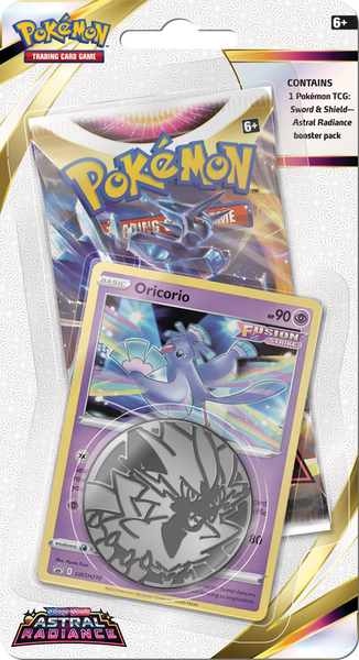 Pokemon Astral Radiance Checklane Blister - Oricorio