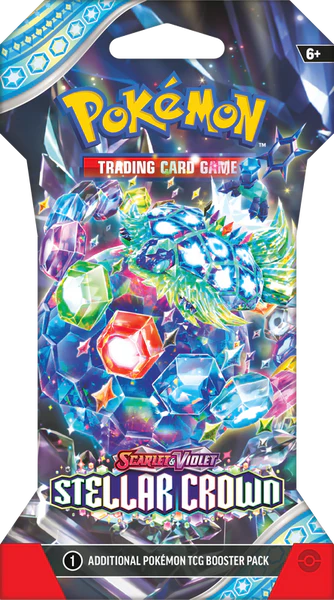 Pokemon SV7 Stellar Crown Sleeved Blister