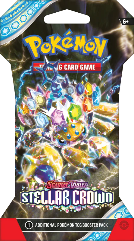 Pokemon SV7 Stellar Crown Sleeved Blister